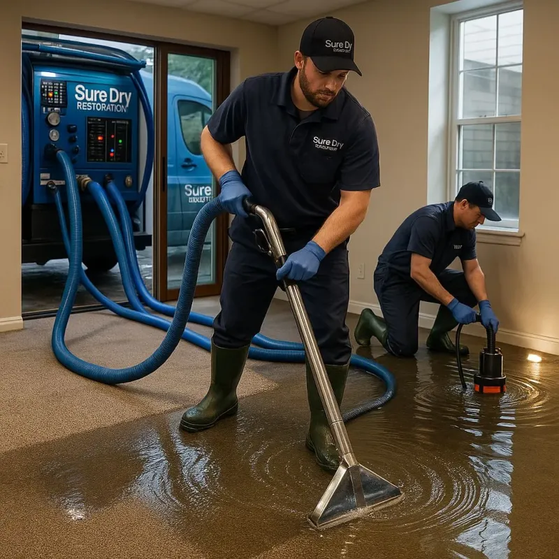 Water Extraction and Removal process in Crockett County, TN